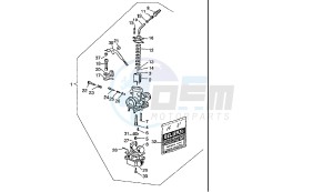 W4 6V 50 drawing CARBURETOR