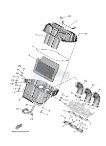 MT-09 SP MTN890D (BAM1) drawing INTAKE 2