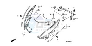 CB600FA3A F / ABS CMF ST drawing COWL