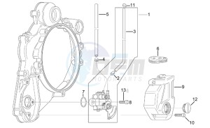 etx 125 1998 drawing Oil pump