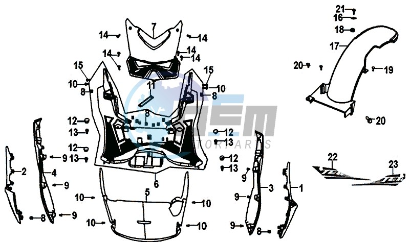 BOTTOM PLATE / FRAMECOWLING