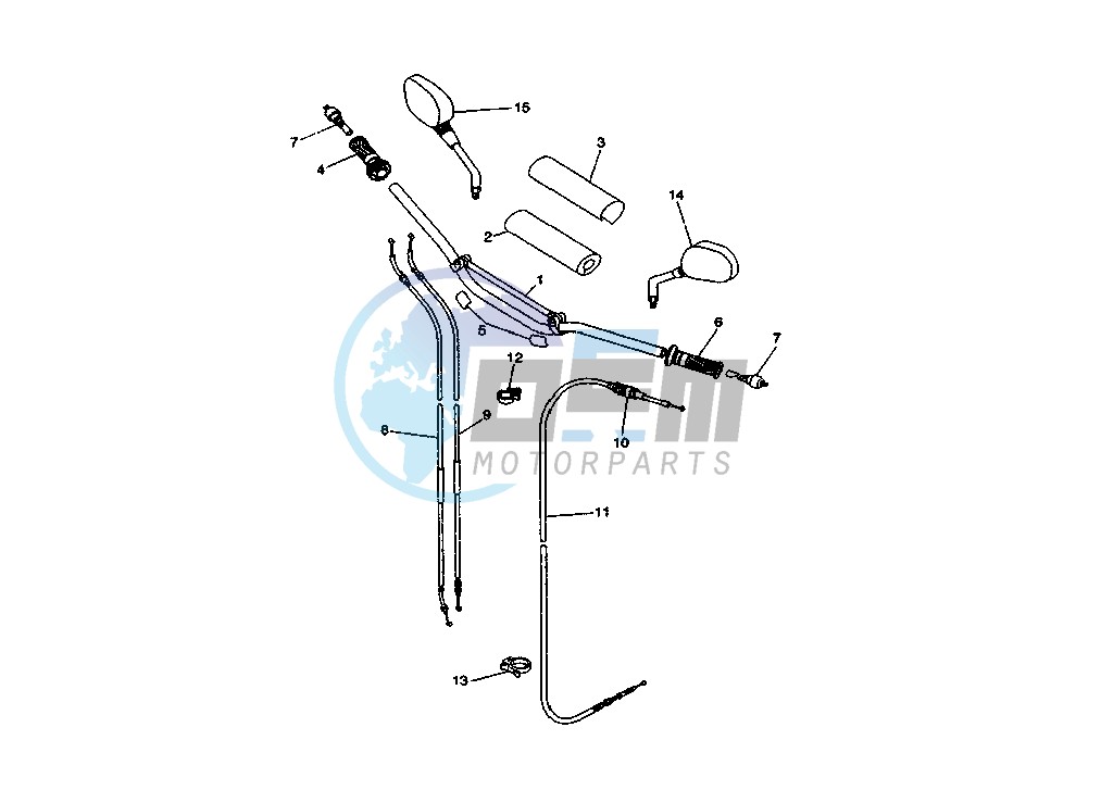 STEERING HANDLE- CABLE