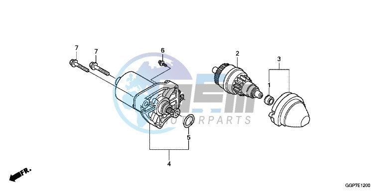 STARTING MOTOR (YUHUAN AVIATION MACHINARY)