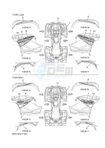 YFM700FWBD KODIAK 700 EPS (B5KV) drawing GRAPHICS