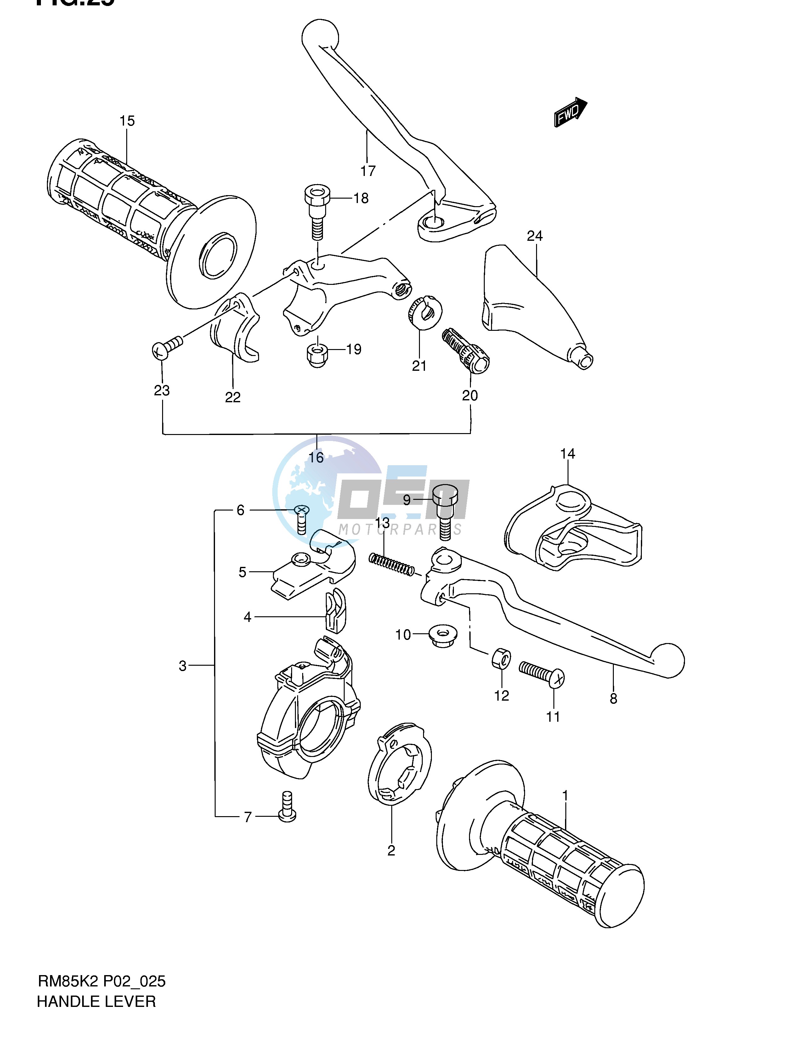 HANDLE LEVER