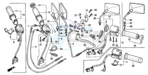 VF750CD drawing SWITCH/CABLE