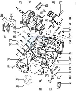 STANDARD_XL_L0-L1 50 L0-L1 drawing Crankcase