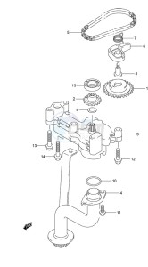 DF 250 drawing Oil Pump