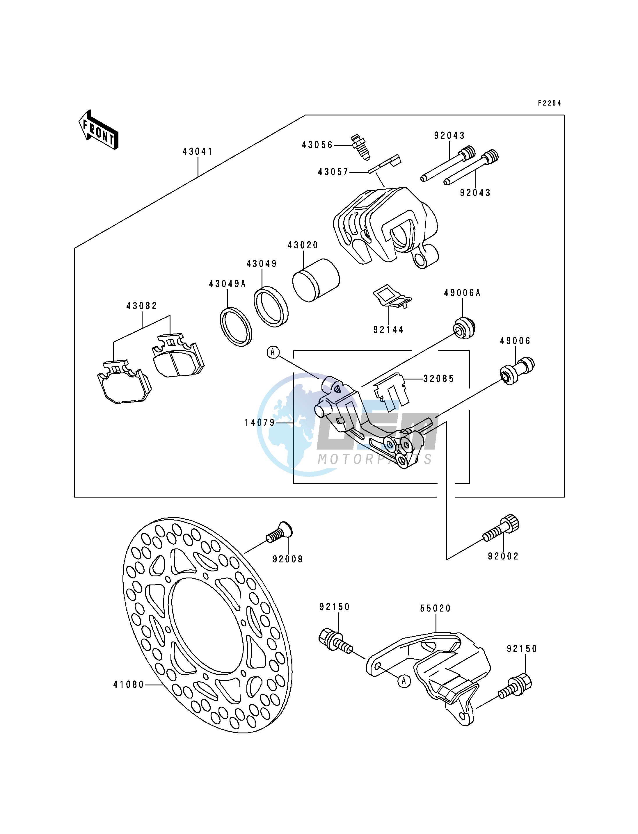 REAR CALIPER