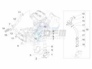 GP 800 Centenario drawing Cooler pump