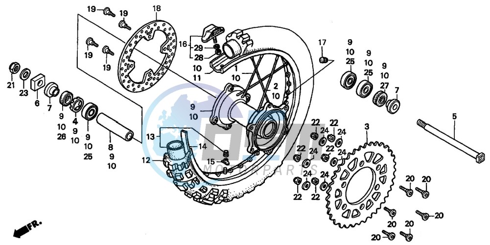 REAR WHEEL