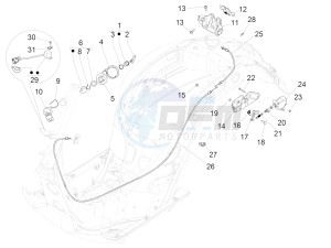 GTS 300 SUPER-TECH IE ABS E4 (APAC) drawing Locks