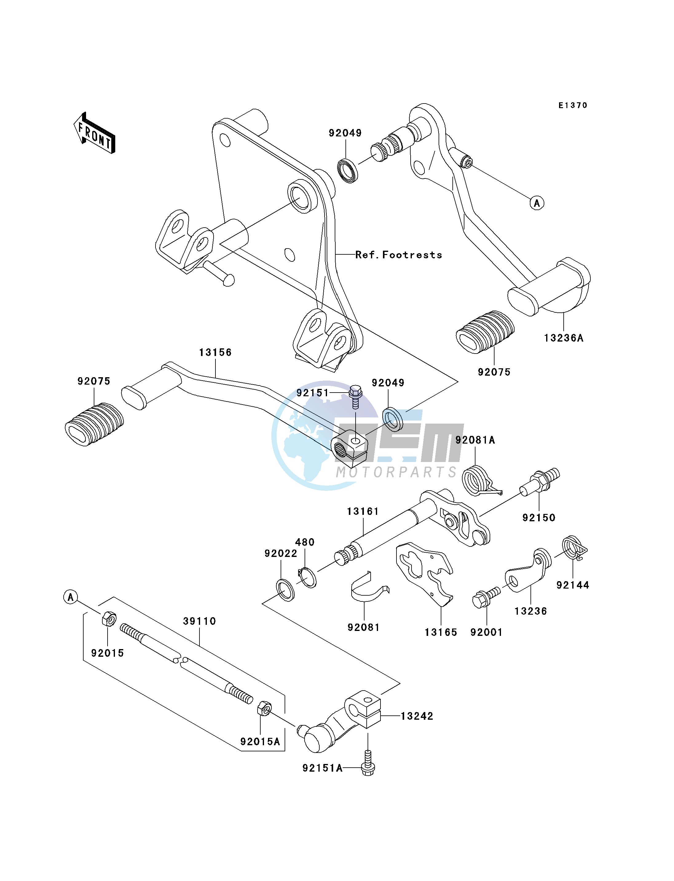 GEAR CHANGE MECHANISM