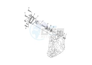 YP MAJESTY 400 drawing WATER PUMP