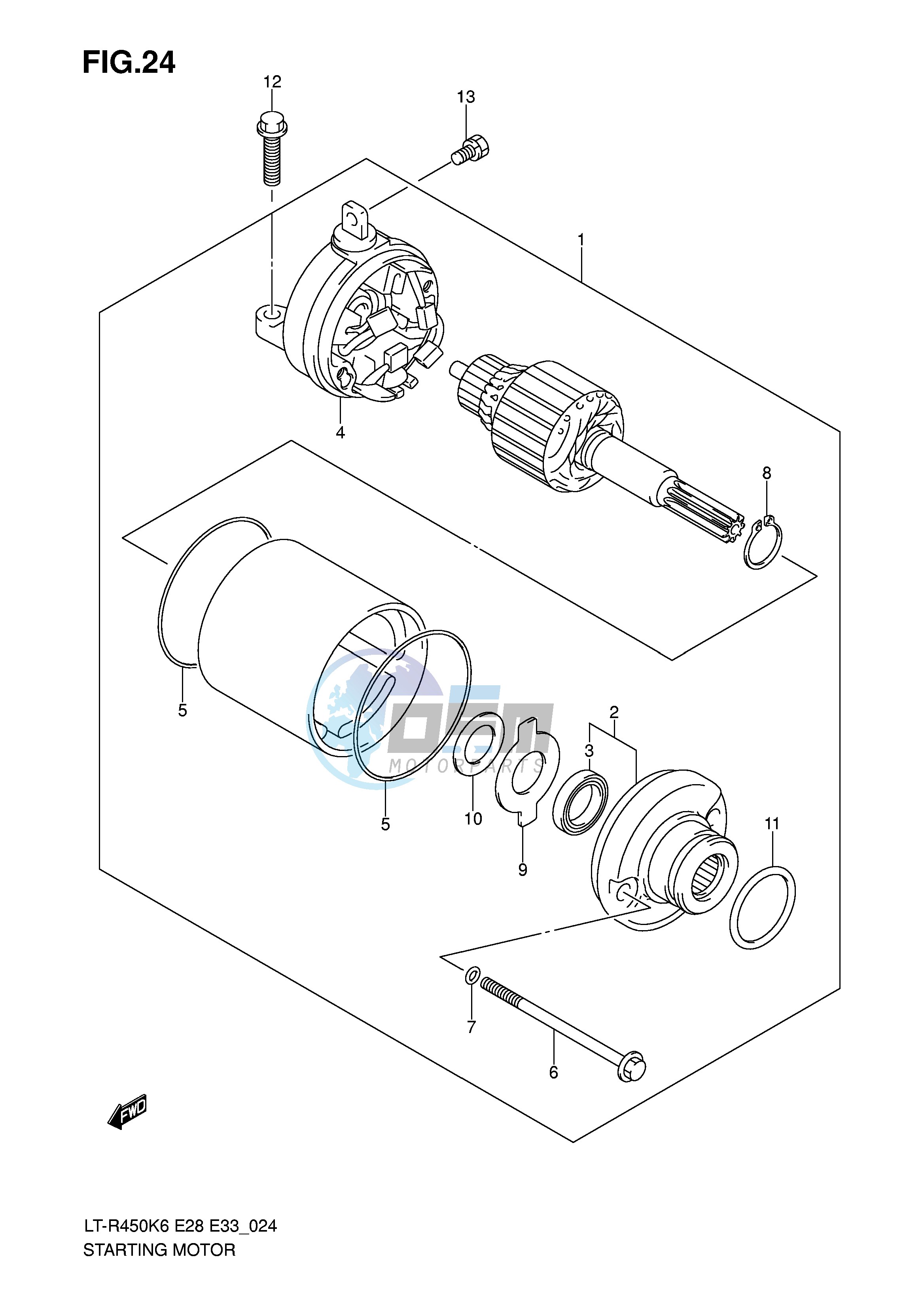 STARTING MOTOR