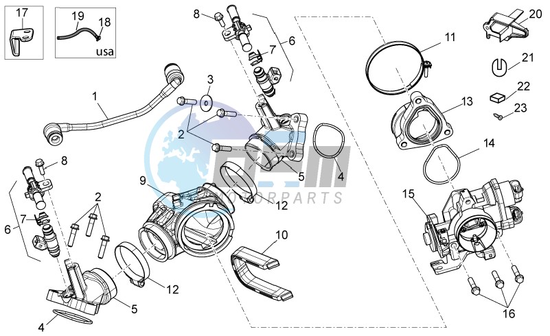 Throttle body