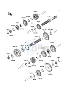 VN1700 CLASSIC VN1700E9F GB XX (EU ME A(FRICA) drawing Transmission