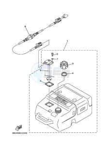 F40BETL drawing FUEL-TANK