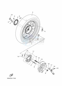 CZD250-A  (BPU1) drawing CAMSHAFT & CHAIN