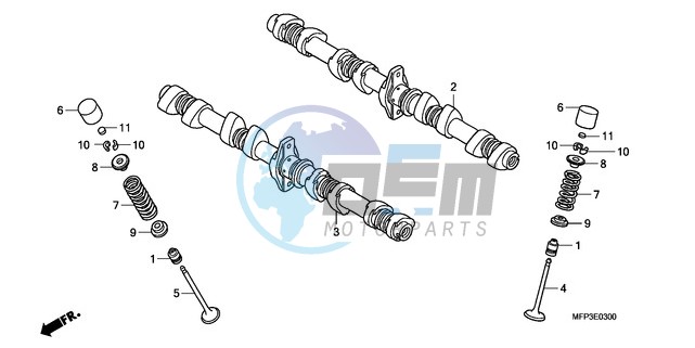 CAMSHAFT/VALVE