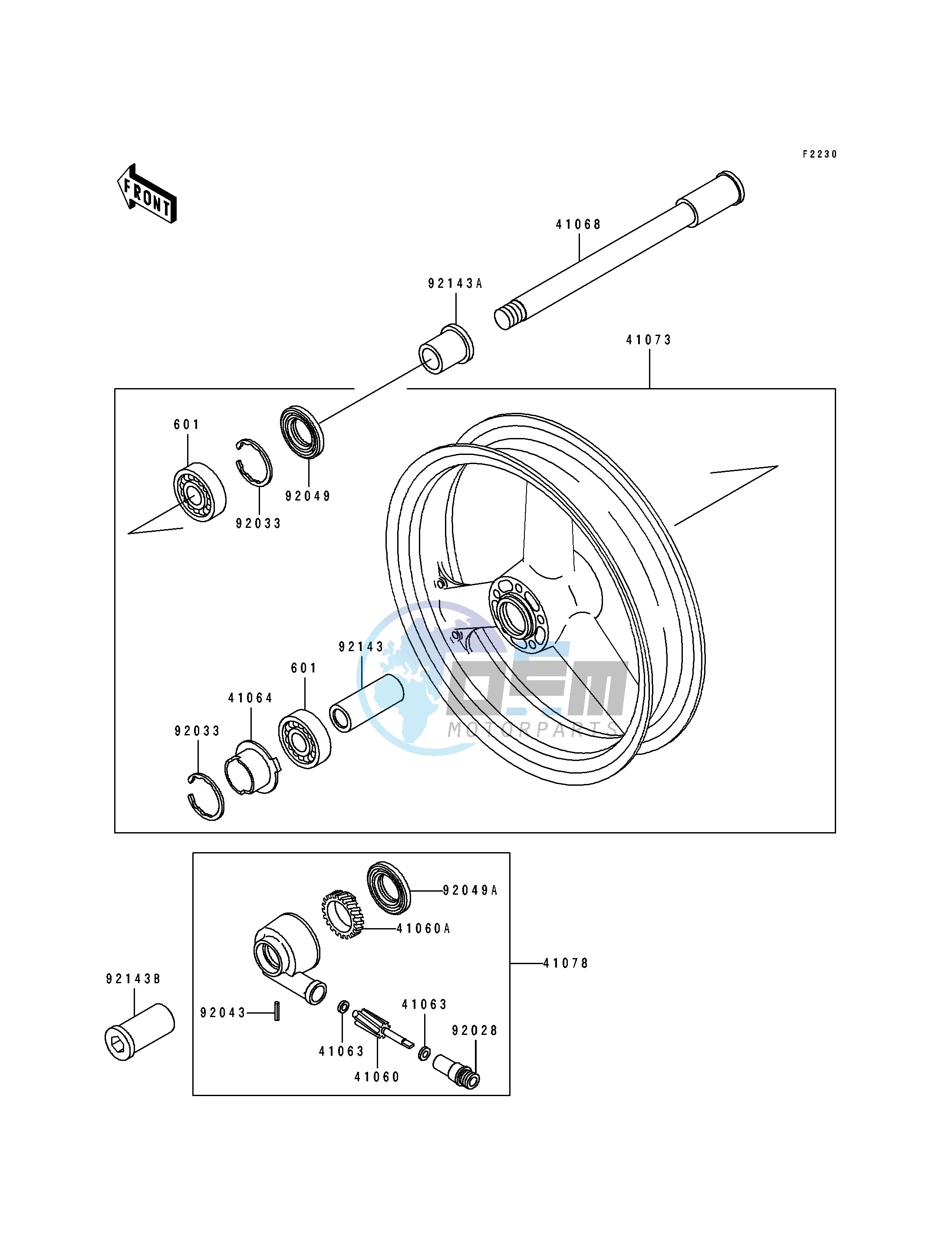 FRONT WHEEL