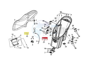 E-XPRO (EH4LW3-EU) (M3) drawing SEAT LUGGAGE BOX