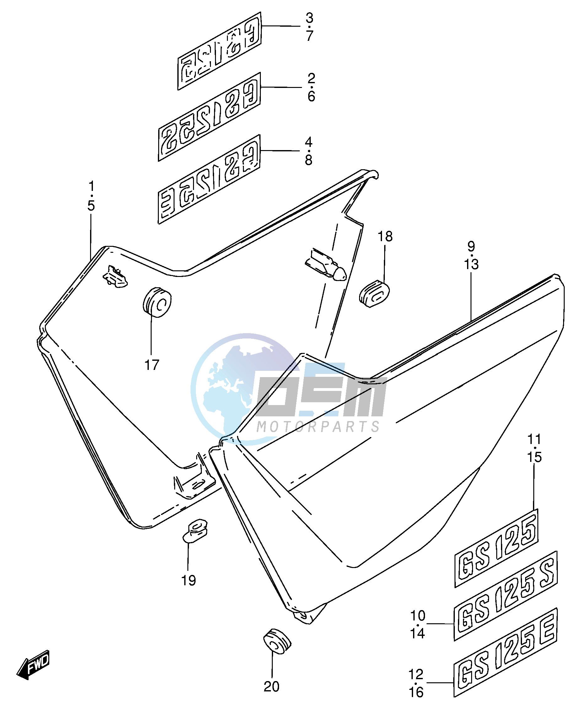 FRAME COVER (MODEL Z)