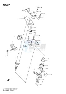 LT-R450 (E28-E33) drawing STEERING SHAFT