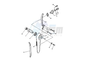 ATV 350 drawing CAMSHAFT -CHAIN