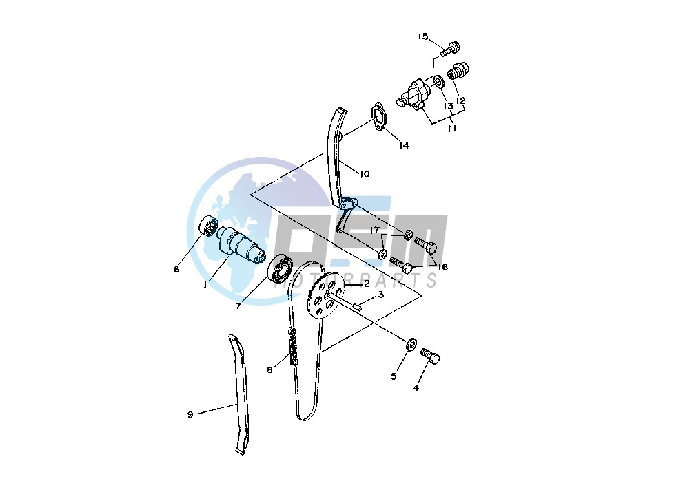 CAMSHAFT -CHAIN