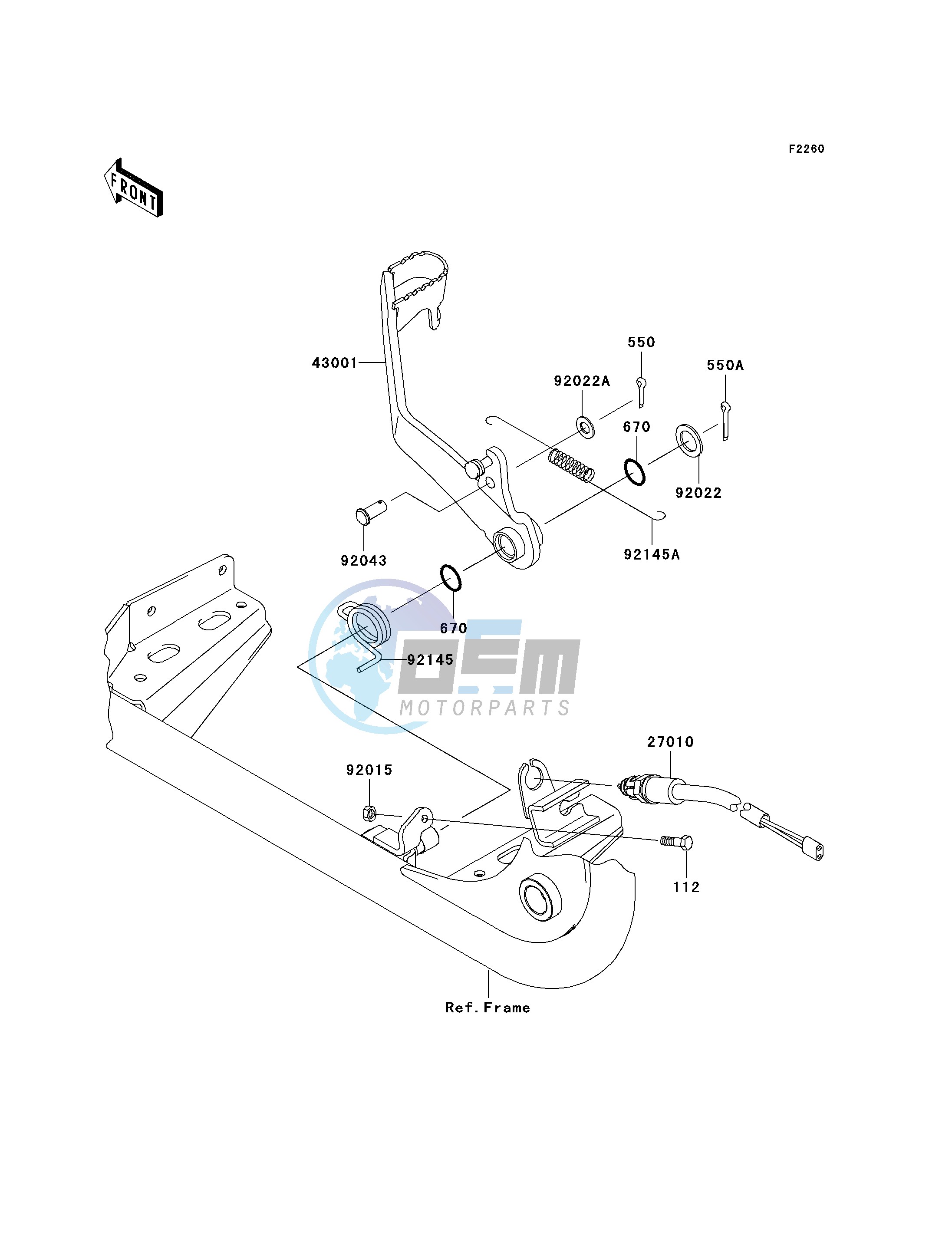 BRAKE PEDAL