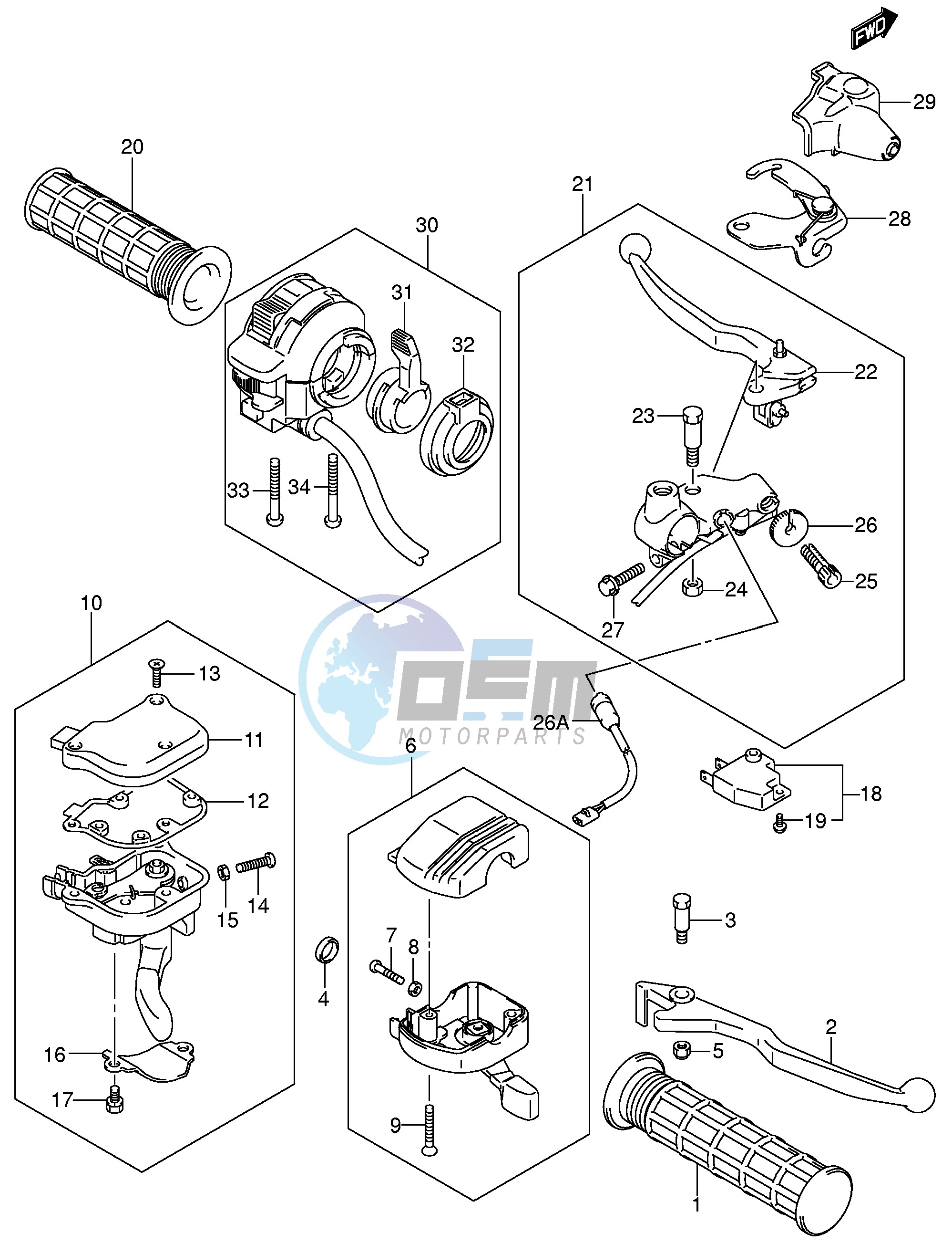 HANDLE LEVER