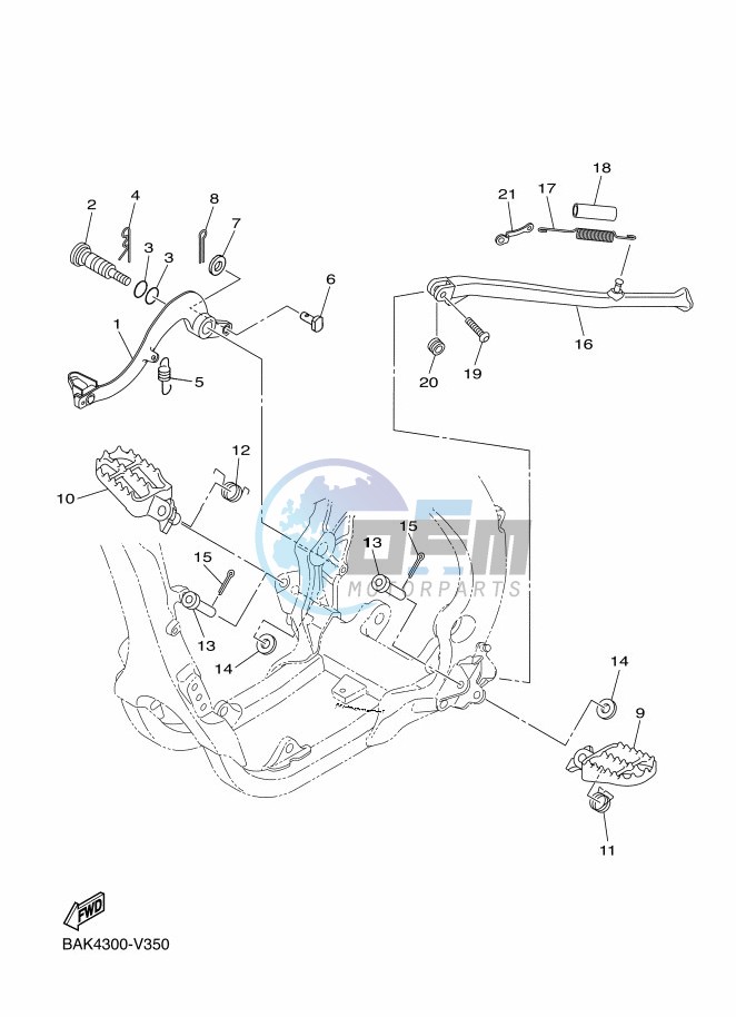 STAND & FOOTREST