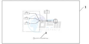 NT700VAA Europe Direct - (ED / ABS) drawing QUARTET HARNESS