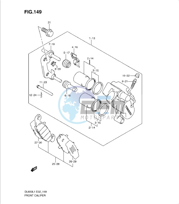 FRONT CALIPER