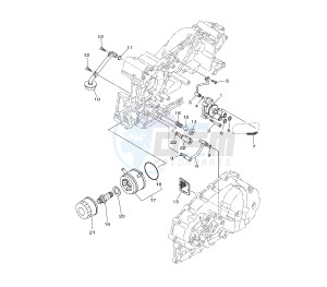 XP T-MAX ABS 500 drawing OIL PUMP