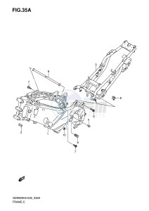 GSR600 (E2) drawing FRAME (GSR600AK7 UAK7)