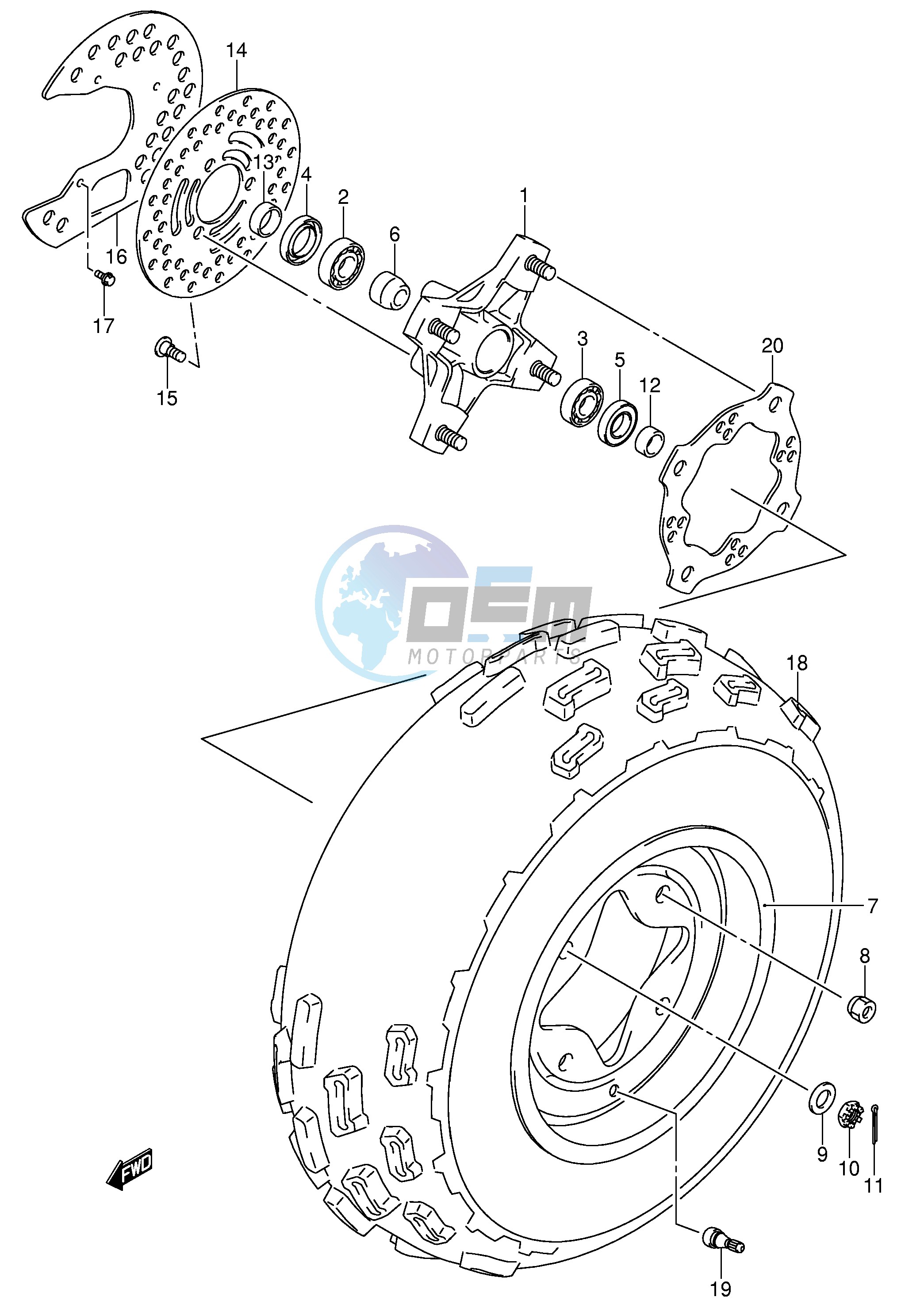 FRONT WHEEL