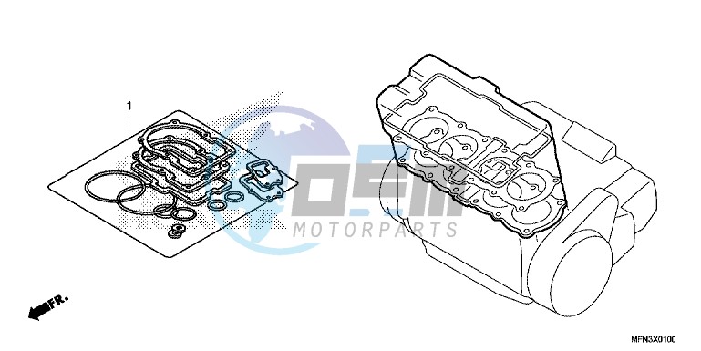 GASKET KIT A