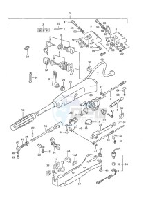 DF 40 drawing Tiller Handle