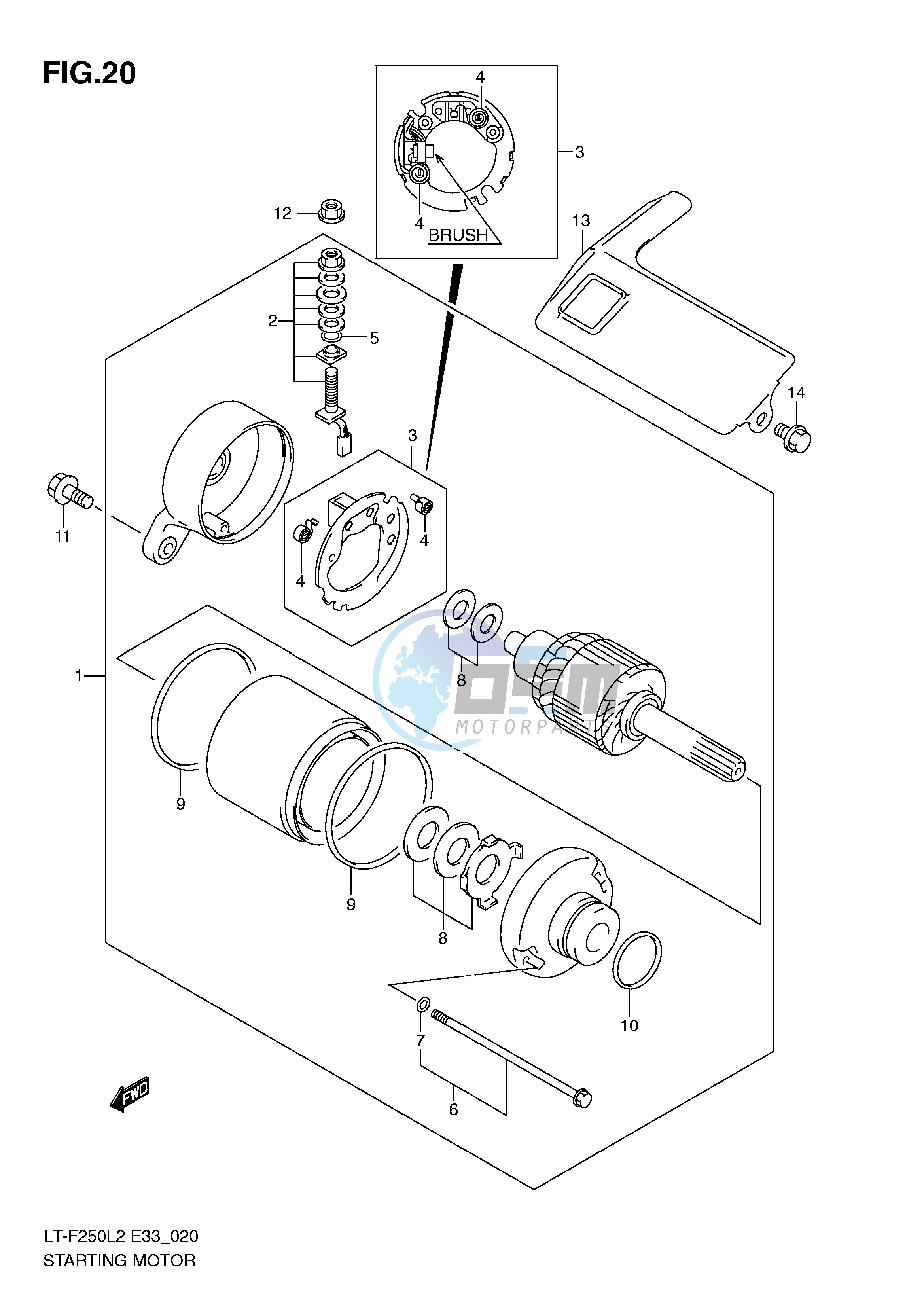 STARTING MOTOR