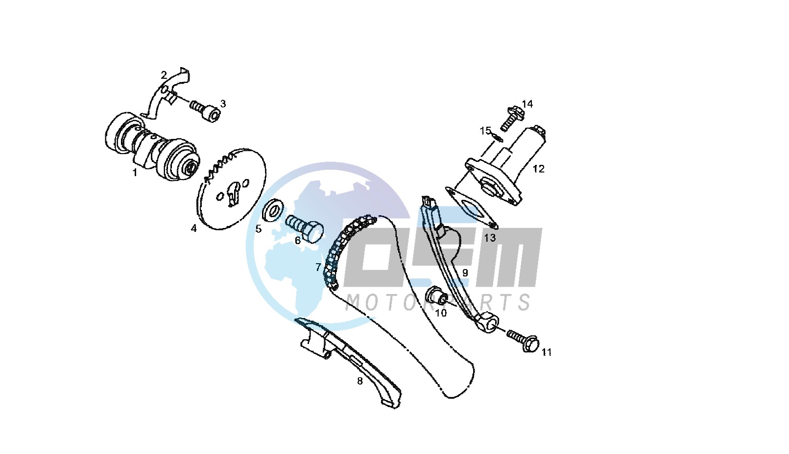 CAMSHAFT - TIMING CHAIN