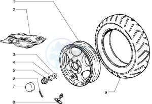 Sfera RST 80 drawing Rear Wheel