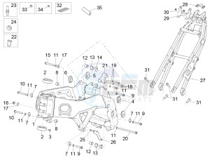 RSV4 1000 RR Racer Pack 2015 drawing Frame