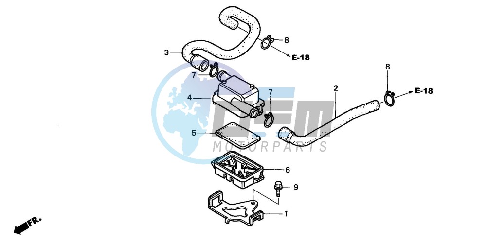 SUB AIR CLEANER