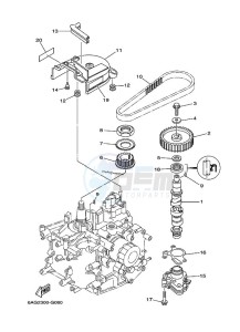 F20LMHA drawing OIL-PUMP