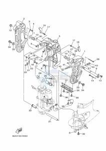 F130AETX drawing FRONT-FAIRING-BRACKET