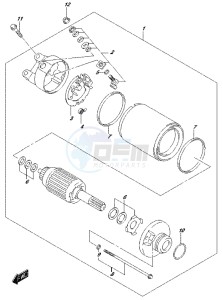 LT-A500XP drawing STARTING MOTOR