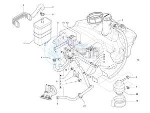 PRIMAVERA 150 4T 3V IE NOABS E3 (NAFTA) drawing Anti-percolation system