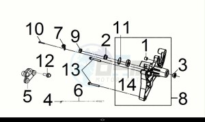 JOYMAX Z+ 125 (LW12W2-EU) (E5) (M1) drawing RR. FORK